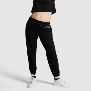 VS PINK EVERYDAY CLASSIC FLEECE SWEATPANTS JOGGER XXL NWT